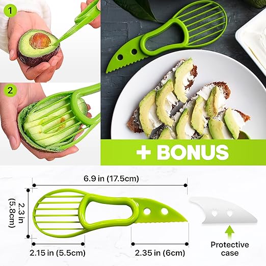 Umien Granite Mortar and Pestle Set - 8-Inch Natural Stone Molcajete with Avocado Tool - 3.5 Cup Capacity for Spices, Herbs, Pestos & Guacamole - Premium Kitchen Christmas Gift (Grey)
