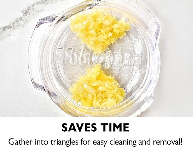 Nextrend Garlic Twister 4th Gen ??Garlic Mincer & Garlic Press in One, for Ginger, Herbs, Nuts & more, BPA-Free, Dishwasher Safe, 3?? Clove Capacity - Green