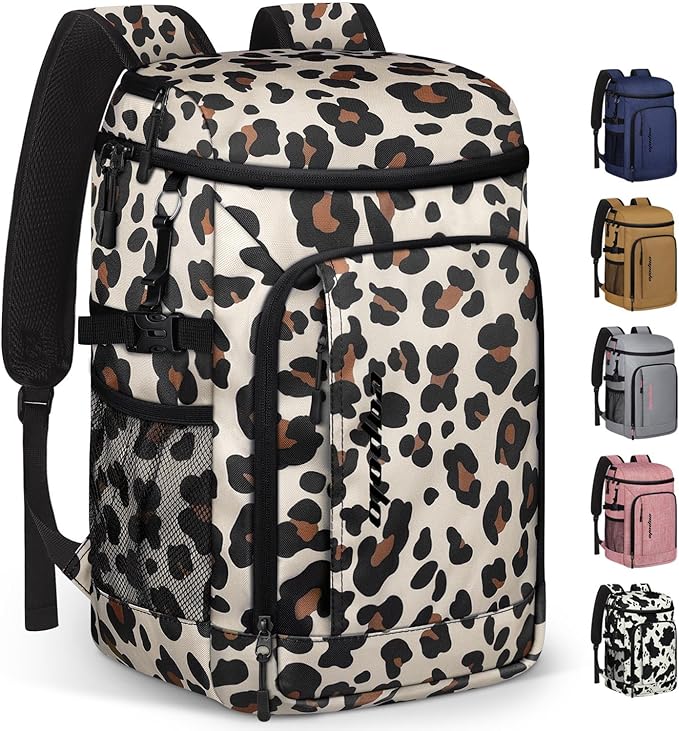 Capolo Cooler Backpack Insulated Waterproof for Women Men,36/45 Cans Lunch Backpack Coolers Leak Proof Soft Cooler Bag Ice Chest for Camping Beach