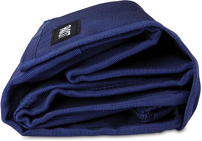 PackIt짰 Freezable Lunch Bag, True Blue, Built with ECOFREEZE짰 Technology, Foldable, Reusable, Zip and Closure with Buckle Handle, Designed for Work Lunches and Fresh Lunch On the Go