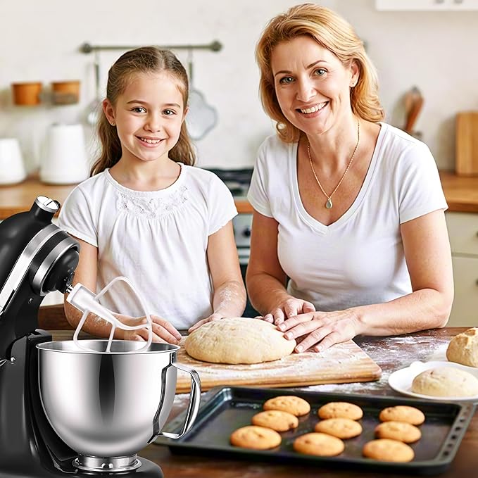 3-Piece Set Mixer Accessories for KitchenAid 4.5QT Tilt-Head Stand Mixers, Stainless Steel K45WW, Enameled K45DH & Enameled K45B, All Dishwasher Safe(Machine/Mixer Not Included)