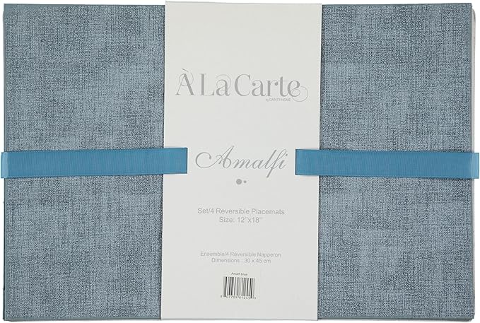 Placemats Set of 4 12" x 18" Heat-Resistant Table Mats for Dining Table Set for 4 Kitchen & Dining Room Decor Farmhouse, Boho, & Modern Style Easy to Clean, Durable & Stylish Table Decor