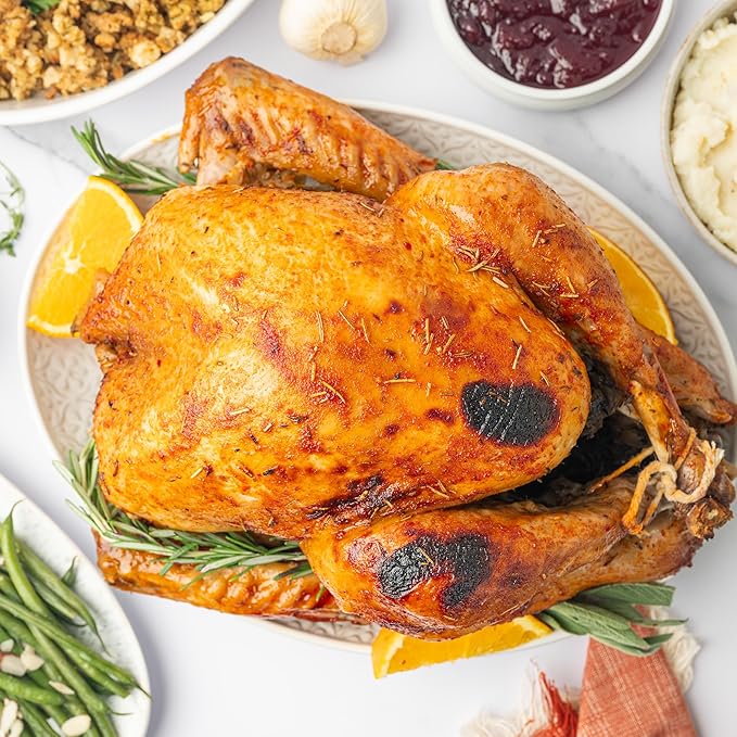 San Francisco Salt Company Organic Turkey Brine Kit ??13 oz Garlic & Rosemary Blend with BPA-Free Brine Bag ??Certified Organic & Kosher Seasoning for Whole, Smoked, Oven-Roasted, or