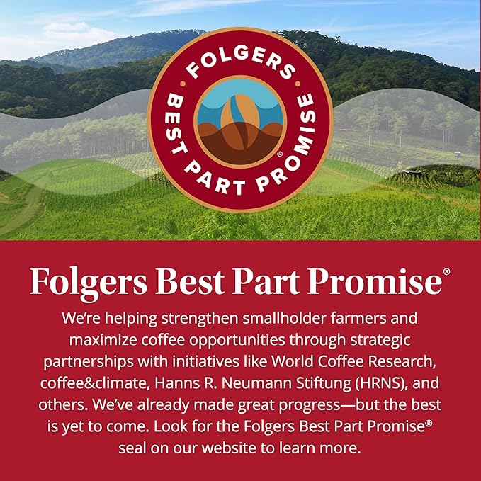 Folgers Colombian Medium Roast Coffee, 72 Keurig K-Cup Pods