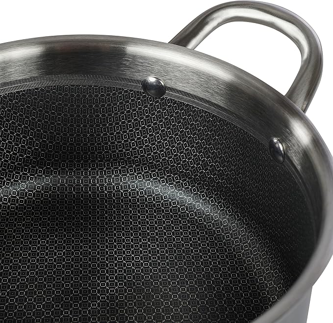 Servappetit 4QT Dutch Oven w/Top Hex Lining