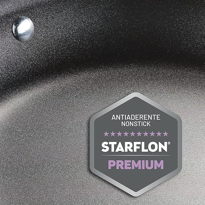 Tramontina 12-Inch Non Stick Large Frying Pan, Tri-Ply Base Stainless Steel Skillet with Reinforced Nonstick Coating, Dishwasher and Oven Safe